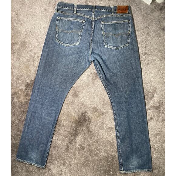 Polo Ralph Lauren Sz 38X32 Style 381 Straight Slim Fit Medium Wash Denim Jeans - Picture 6 of 16